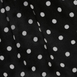 The Tiny Universe-Girls Black Tulle Polka Dot Dress | Childrensalon Outlet