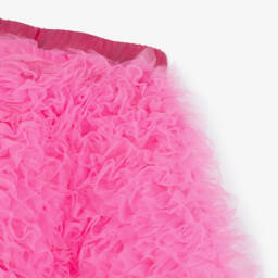 The Tiny Universe-تنورة تول وردية زاهية للبنات | Childrensalon Outlet