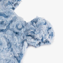 The Tiny Universe-Girls Dreamy Blue Floral Dress | Childrensalon Outlet