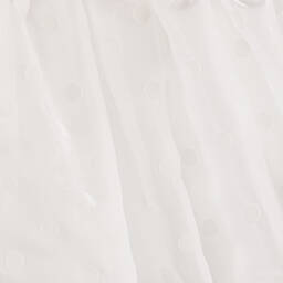 The Tiny Universe-Girls Organza Dress with Pink Bloom | Childrensalon Outlet