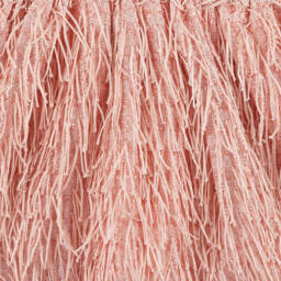 The Tiny Universe-Girls Pink Fluffy Satin Gown | Childrensalon Outlet