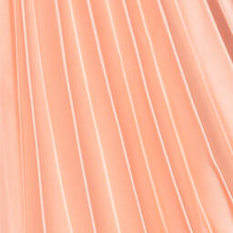 The Tiny Universe-تنورة ساتان بكسرات لون زهري | Childrensalon Outlet