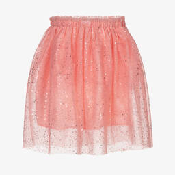 The Tiny Universe-Розовая блестящая юбка из тюля для девочек | Childrensalon Outlet