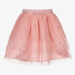 The Tiny Universe-Girls Pink Tulle Skirt | Childrensalon Outlet