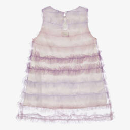 The Tiny Universe-Girls Radiant Ruffled Tulle Frock | Childrensalon Outlet