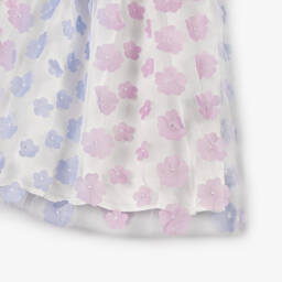 The Tiny Universe-فستان تول للبنات بتطريز زهور | Childrensalon Outlet