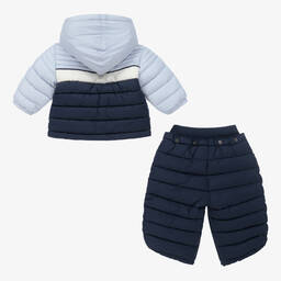 Timberland-Синий зимний комбинезон 2-в-1 для мальчиков | Childrensalon Outlet