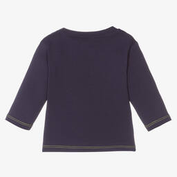 Timberland-Синий хлопковый топ для малышей | Childrensalon Outlet