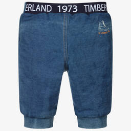 Timberland-بنطلون رياضي قطن جيرسي لون أزرق للمواليد | Childrensalon Outlet