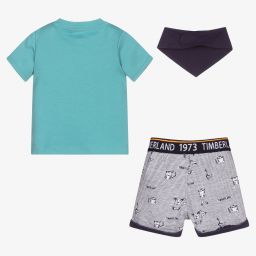 Timberland-Голубой подарочный комплект для малышей | Childrensalon Outlet