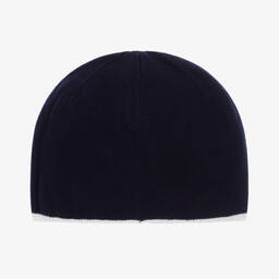 Timberland-Baby Boys Navy Blue Beanie Hat | Childrensalon Outlet