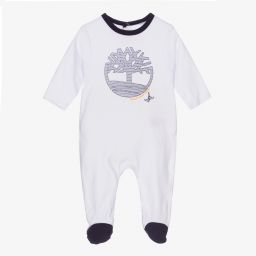 Timberland-Белый комбинезон для малышей | Childrensalon Outlet