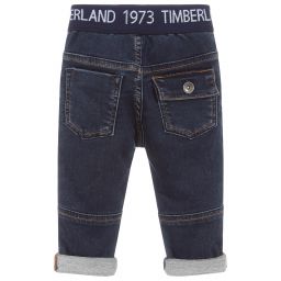 Timberland-جينز أطفال ولادي دنيم جوغ جيرسي لون أزرق | Childrensalon Outlet