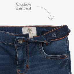 Timberland-Blue Slim Fit Jersey Jeans | Childrensalon Outlet