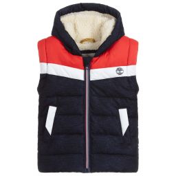 Timberland-جاكيت جيليه 2 ب1 أطفال ولادي واقي من المطر | Childrensalon Outlet