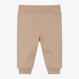 Timberland-Boys Beige Organic Cotton Trousers | Childrensalon Outlet