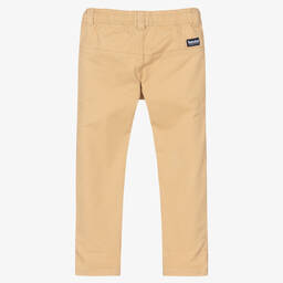 Timberland-Бежевые брюки из саржи для мальчиков | Childrensalon Outlet