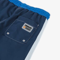Timberland-Boys Blue Colourblock Swim Shorts | Childrensalon Outlet
