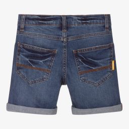 Timberland-Boys Blue Denim Shorts | Childrensalon Outlet