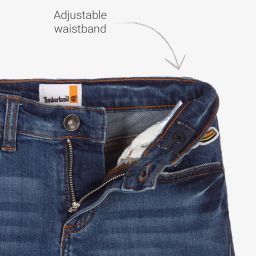 Timberland-Boys Blue Denim Shorts | Childrensalon Outlet