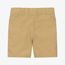 Timberland-Boys Classic Beige Cargo Shorts | Childrensalon Outlet