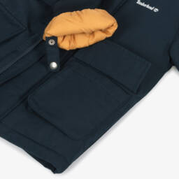 Timberland-Boys Dual-Colour Convertible Parka | Childrensalon Outlet