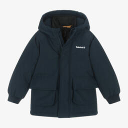 Timberland-Boys Dual-Colour Convertible Parka | Childrensalon Outlet