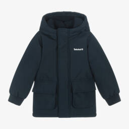 Timberland-Boys Dual-Colour Convertible Parka | Childrensalon Outlet