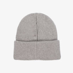 Timberland-Boys Grey Cotton Knit Hat | Childrensalon Outlet