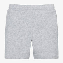 Timberland-Boys Grey Marl Cotton Shorts | Childrensalon Outlet