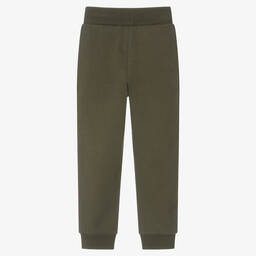 Timberland-Джоггеры из хлопкового джерси цвета хаки | Childrensalon Outlet