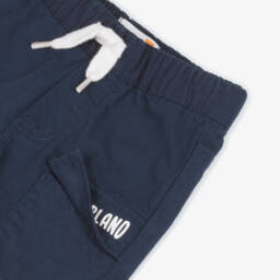 Timberland-Boys Navy Adventure Cargo Shorts | Childrensalon Outlet