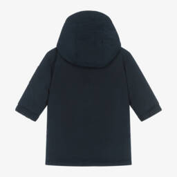 Timberland-Boys Navy Hooded Puffer Jacket | Childrensalon Outlet