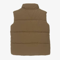 Timberland-Boys Olive Padded Gilet | Childrensalon Outlet