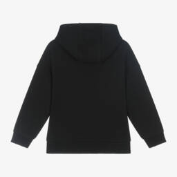 Timberland-توب هودي قطن عضوي لون أسود للأولاد | Childrensalon Outlet