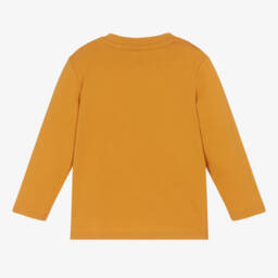 Timberland-Boys Organic Yellow Dino Top | Childrensalon Outlet