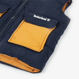 Timberland-جيليه بافر لون كحلي للأولاد | Childrensalon Outlet