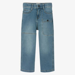 Timberland-بنطلون جينز أزرق مريح للأولاد | Childrensalon Outlet