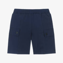 Timberland-Мягкие синие трикотажные брюки для мальчиков | Childrensalon Outlet