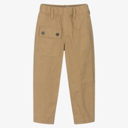Timberland-Boys Tan Cotton Adventure Pants | Childrensalon Outlet