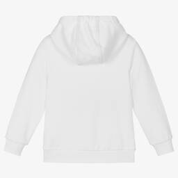 Timberland-Белая худи из хлопкового джерси | Childrensalon Outlet