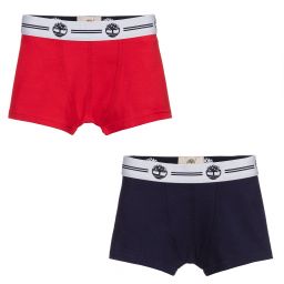 Timberland-Cotton Boxer Shorts (2 Pack) | Childrensalon Outlet