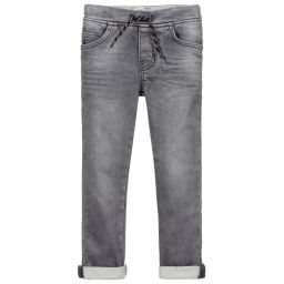 Timberland-Grey Slim Fit Jersey Jeans | Childrensalon Outlet