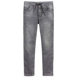 Timberland-Grey Slim Fit Jersey Jeans | Childrensalon Outlet