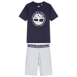 Timberland-Летняя пижама из органического хлопка | Childrensalon Outlet