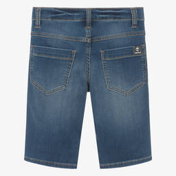 Timberland-Teen Boys Blue Cotton Jersey Shorts | Childrensalon Outlet
