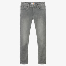 Timberland-Серые узкие джинсы для подростков | Childrensalon Outlet