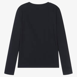 Timberland-Синий топ из органического хлопка | Childrensalon Outlet