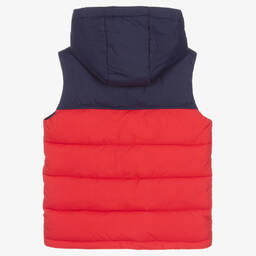 Timberland-Красно-синий жилет для мальчиков-подростков | Childrensalon Outlet