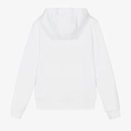 Timberland-Белая худи из хлопкового джерси | Childrensalon Outlet